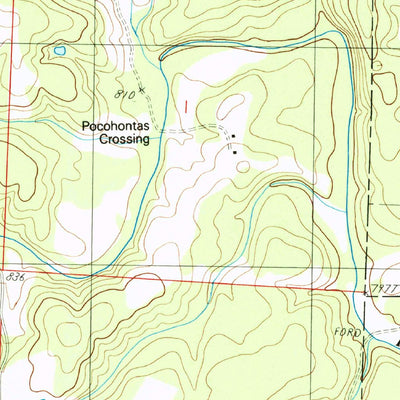 United States Geological Survey Brandsville, MO (1986, 24000-Scale) digital map