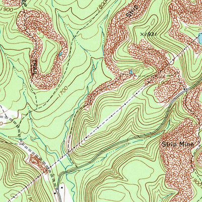 United States Geological Survey Brandy Camp, PA (1970, 24000-Scale) digital map