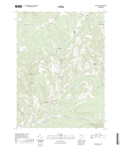United States Geological Survey Brandy Camp, PA (2023, 24000-Scale) digital map