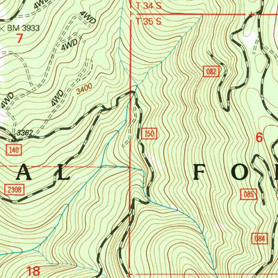 United States Geological Survey Brandy Peak, OR (1998, 24000-Scale) digital map