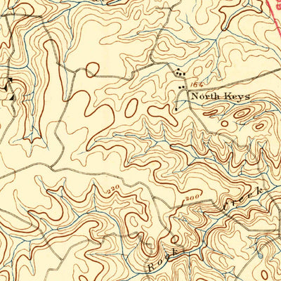 United States Geological Survey Brandywine, MD (1892, 62500-Scale) digital map