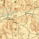 United States Geological Survey Brandywine, MD (1913, 62500-Scale) digital map