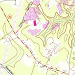 United States Geological Survey Brandywine, MD (1956, 24000-Scale) digital map