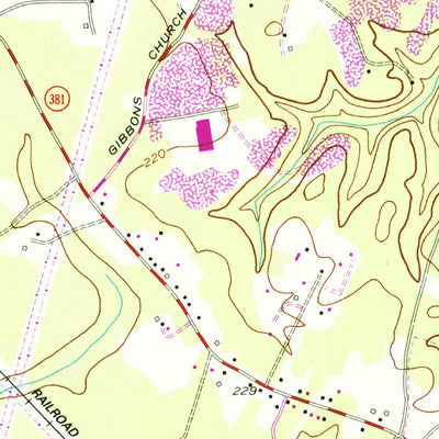 United States Geological Survey Brandywine, MD (1956, 24000-Scale) digital map