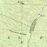 United States Geological Survey Brandywine, WV-VA (1999, 24000-Scale) digital map