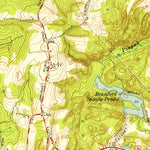 United States Geological Survey Branford, CT (1954, 31680-Scale) digital map
