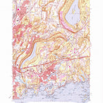United States Geological Survey Branford, CT (1967, 24000-Scale) digital map
