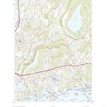 United States Geological Survey Branford, CT (2021, 24000-Scale) digital map