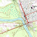 United States Geological Survey Branford, FL (1968, 24000-Scale) digital map