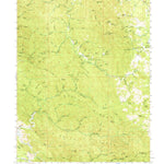 United States Geological Survey Branscomb, CA (1951, 62500-Scale) digital map