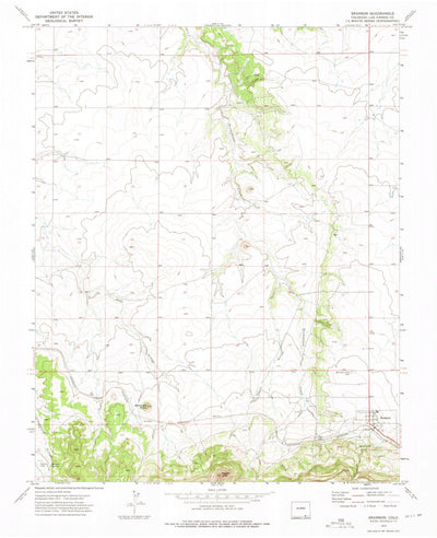 United States Geological Survey Branson, CO (1972, 24000-Scale) digital map