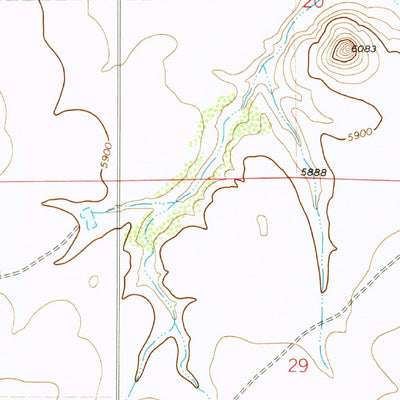 United States Geological Survey Branson, CO (1972, 24000-Scale) digital map