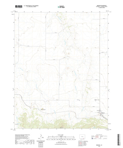 United States Geological Survey Branson, CO (2022, 24000-Scale) digital map
