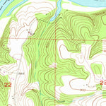 United States Geological Survey Branson, MO (1956, 24000-Scale) digital map