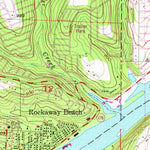 United States Geological Survey Branson, MO (1956, 24000-Scale) digital map