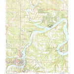United States Geological Survey Branson, MO (1989, 24000-Scale) digital map