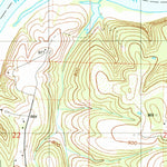 United States Geological Survey Branson, MO (1989, 24000-Scale) digital map