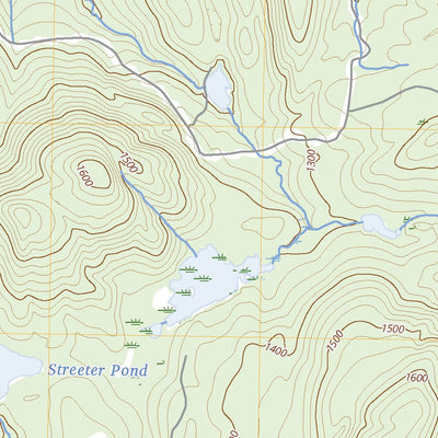 United States Geological Survey Brant Lake, NY (2023, 24000-Scale) digital map