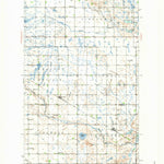 United States Geological Survey Brantford, ND (1944, 62500-Scale) digital map