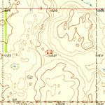 United States Geological Survey Brantford NW, ND (1950, 24000-Scale) digital map