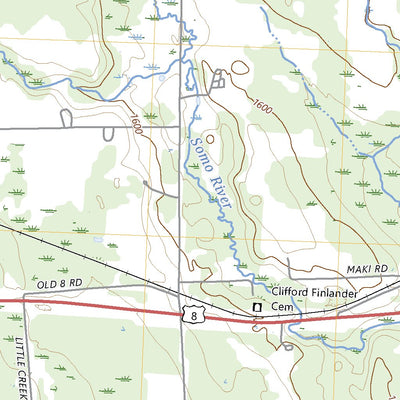 United States Geological Survey Brantwood, WI (2023, 24000-Scale) digital map