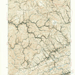 United States Geological Survey Branwell, WV-VA (1924, 62500-Scale) digital map