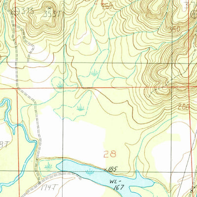 United States Geological Survey Brassell, AL (1987, 24000-Scale) digital map