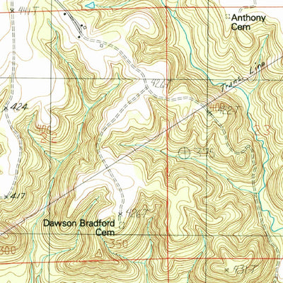 United States Geological Survey Brassell, AL (1987, 24000-Scale) digital map
