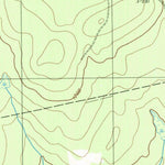 United States Geological Survey Brassua Lake East, ME (1988, 24000-Scale) digital map