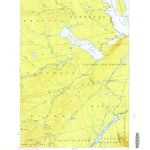 United States Geological Survey Brassua Lake, ME (1921, 62500-Scale) digital map