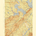 United States Geological Survey Brassua Lake, ME (1944, 62500-Scale) digital map