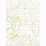 United States Geological Survey Bratburg Butte, ND (1973, 24000-Scale) digital map