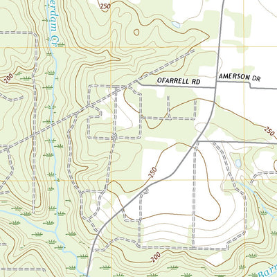 United States Geological Survey Bratt, FL (2021, 24000-Scale) digital map