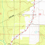United States Geological Survey Bratt, FL-AL (1978, 24000-Scale) digital map