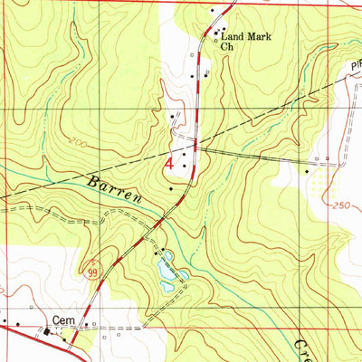United States Geological Survey Bratt, FL-AL (1978, 24000-Scale) digital map