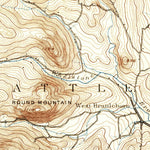 United States Geological Survey Brattleboro, VT-NH (1893, 62500-Scale) digital map