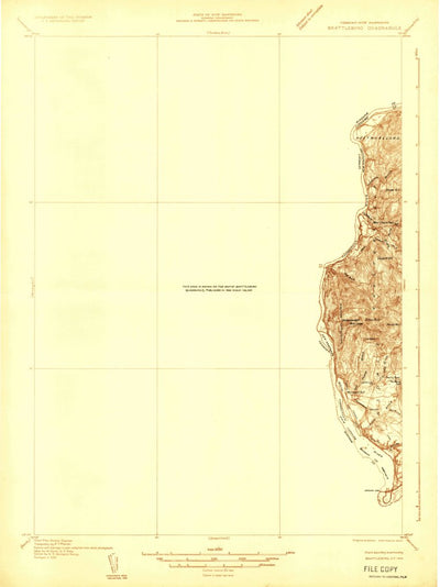 United States Geological Survey Brattleboro, VT-NH (1932, 48000-Scale) digital map