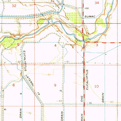 United States Geological Survey Brawley, CA (1957, 62500-Scale) digital map