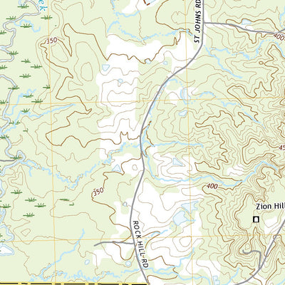 United States Geological Survey Braxton, MS (2020, 24000-Scale) digital map