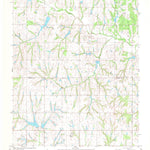 United States Geological Survey Bray, OK (1982, 24000-Scale) digital map