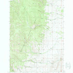 United States Geological Survey Brays Canyon, MT (1988, 24000-Scale) digital map