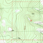 United States Geological Survey Brays Canyon, MT (1988, 24000-Scale) digital map