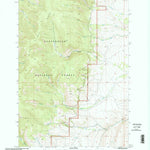 United States Geological Survey Brays Canyon, MT (1997, 24000-Scale) digital map