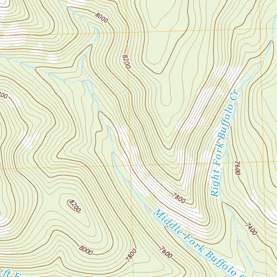 United States Geological Survey Brays Canyon, MT (2020, 24000-Scale) digital map