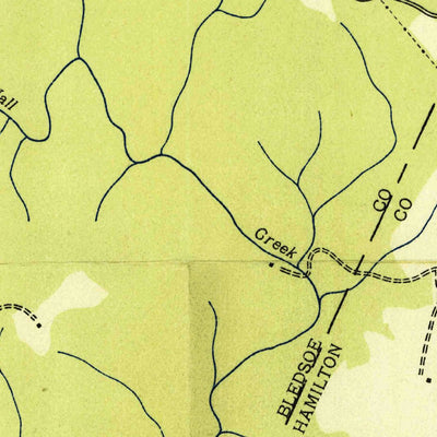 United States Geological Survey Brayton, TN (1935, 24000-Scale) digital map