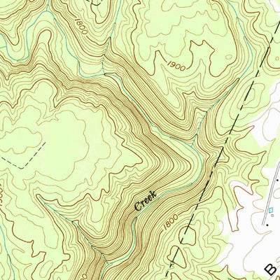 United States Geological Survey Brayton, TN (1972, 24000-Scale) digital map