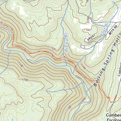 United States Geological Survey Brayton, TN (2022, 24000-Scale) digital map