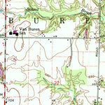 United States Geological Survey Brazil East, IN (1960, 24000-Scale) digital map