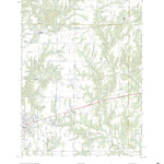 United States Geological Survey Brazil East, IN (2022, 24000-Scale) digital map