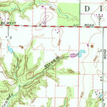 United States Geological Survey Brazil West, IN (1960, 24000-Scale) digital map
